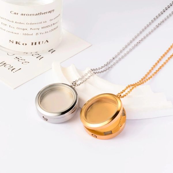 Custom Photo Engraved Memorial Ash Pendant - Image 4
