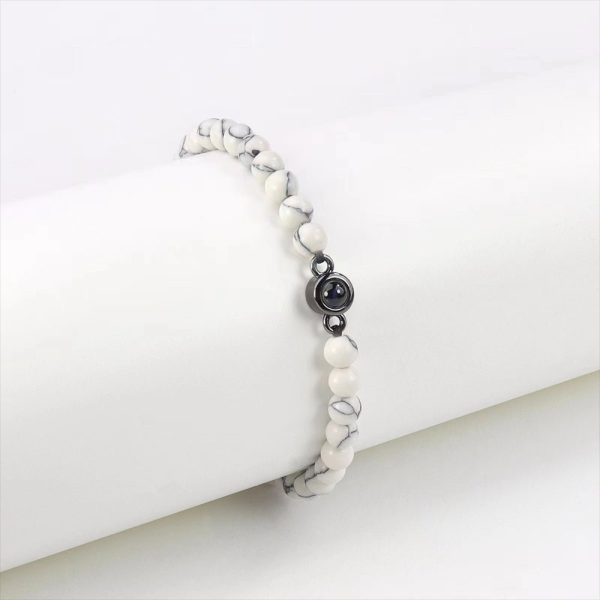 Customised Frosted Stone Projection Bracelet - Image 6