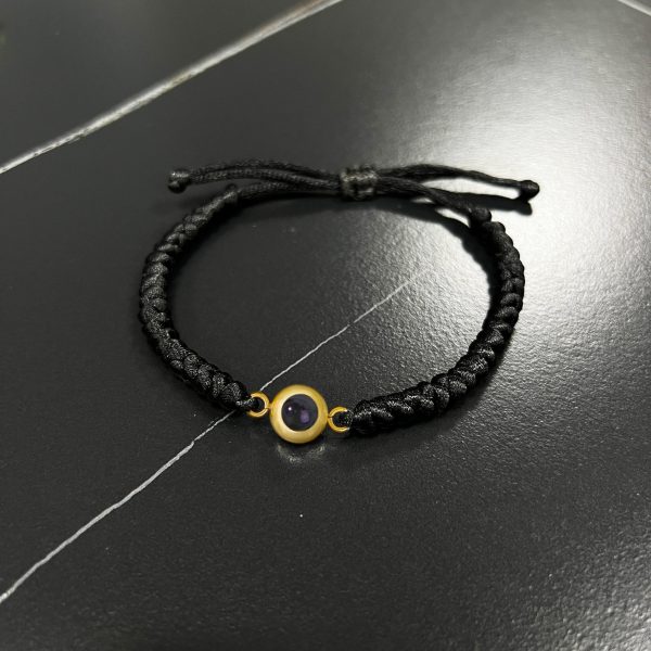 Customised Snake Knot Braided Projection Bracelet - Image 5