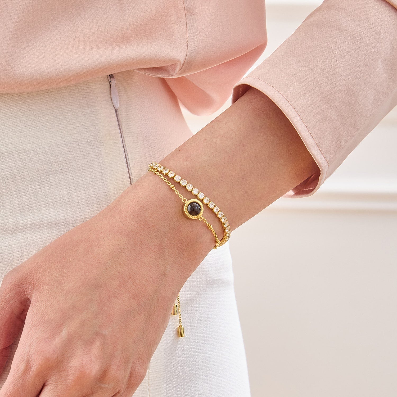 Personalized Tennis Bracelet - Image 5